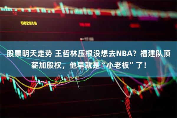 股票明天走势 王哲林压根没想去NBA？福建队顶薪加股权，他早就是“小老板”了！
