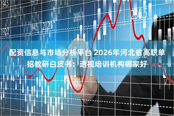 配资信息与市场分析平台 2026年河北省高职单招教研白皮书：透视培训机构哪家好